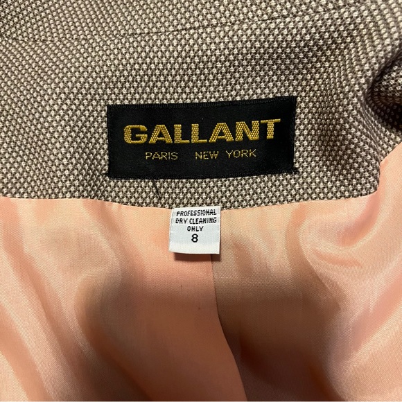 Vintage Gallant Wool Loose Button Blazer Jacket Sz 8 - Picture 5 of 5